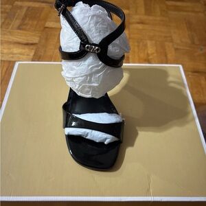 Michael Kors Black Strappy Heels